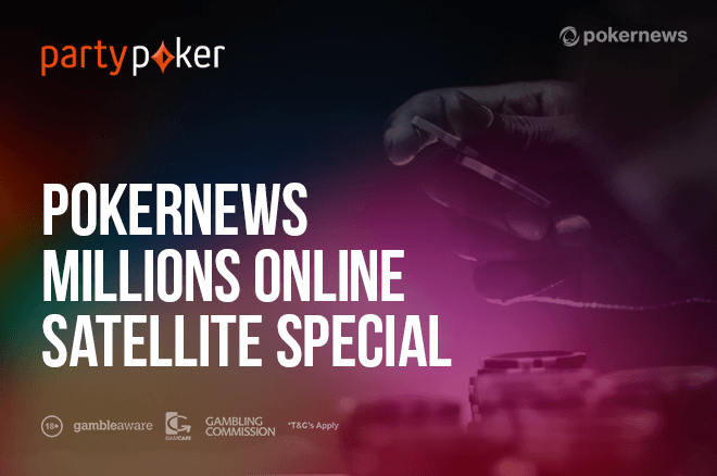 Satélites especiais PokerNews para o partypoker MILLIONS Online