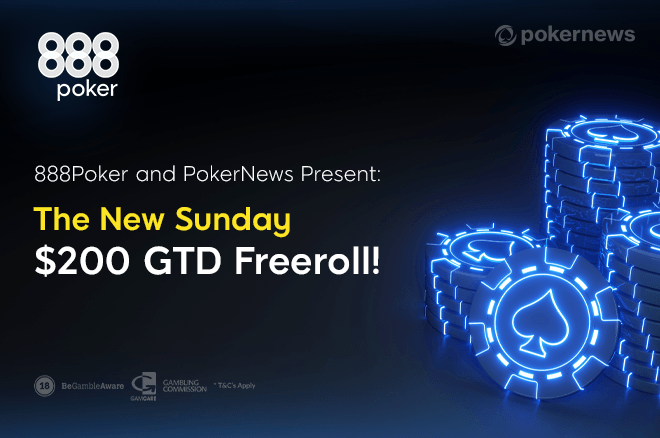 PokerNews $200 Freeroll at 888poker