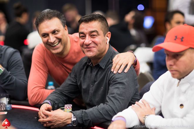 Hossein Ensan's looking for a second EPT title in Prague.