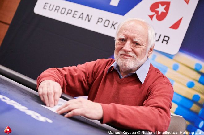 'Hide the Pain Harold' made an appearance at EPT Prague.