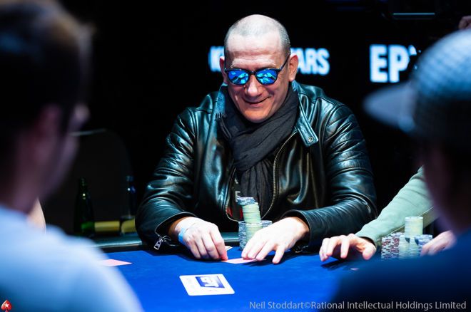 Gaby Livshitz is chip leader with five players left in the PokerStars European Poker Tour.
