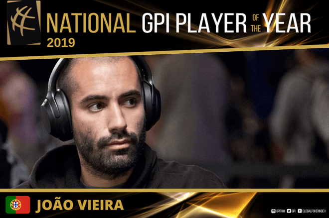João Vieira foi o melhor jogador português nos torneios ao vivo em 2019