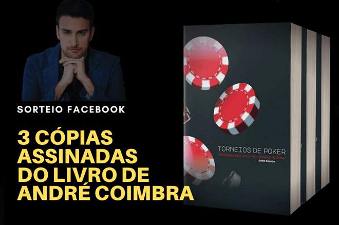 Ganha uma de 3 cópias assinadas do livro de poker do André Coimbra