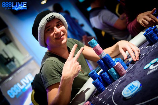 Marco D'Amico Leads 888poker Live Festival Madrid Main Event after Day 2