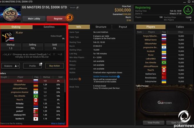 GGPoker Staking