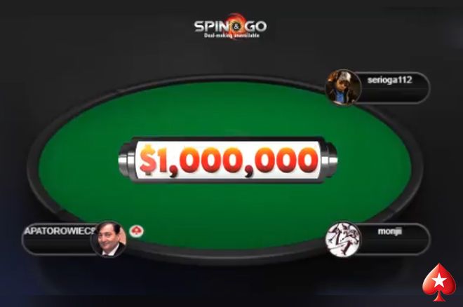 PokerStars cria novo milionário no Spin&Go