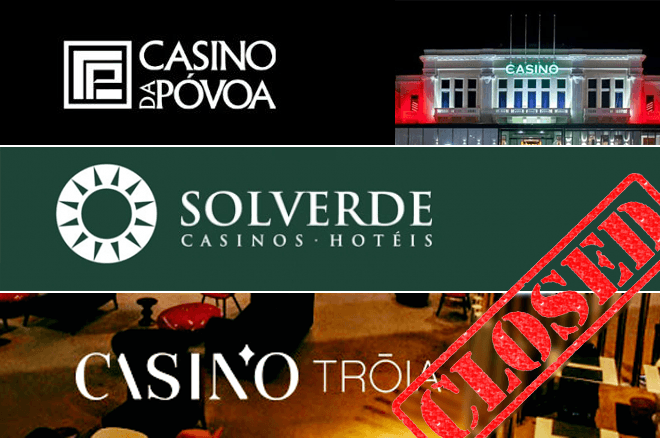 Casinos portugueses fecham portas devido ao coronavírus