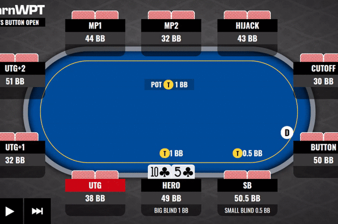 The WPT GTO Trainer Hands of the Week focuses on Defending your Big Blind Against the Button
