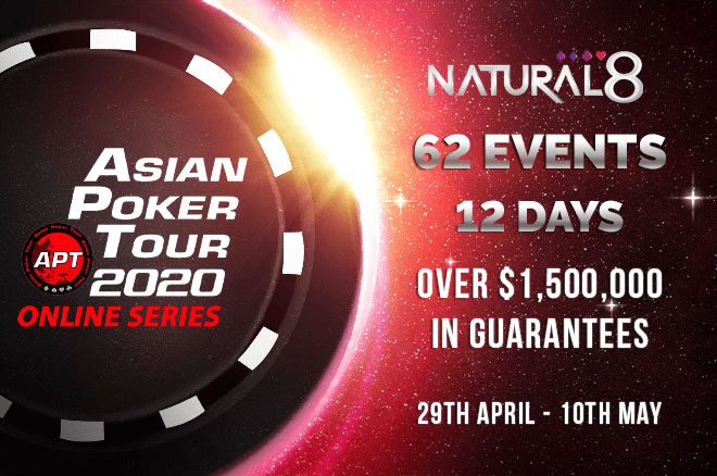 Asian Poker Tour 2020 Online Series Debuts on Natural8