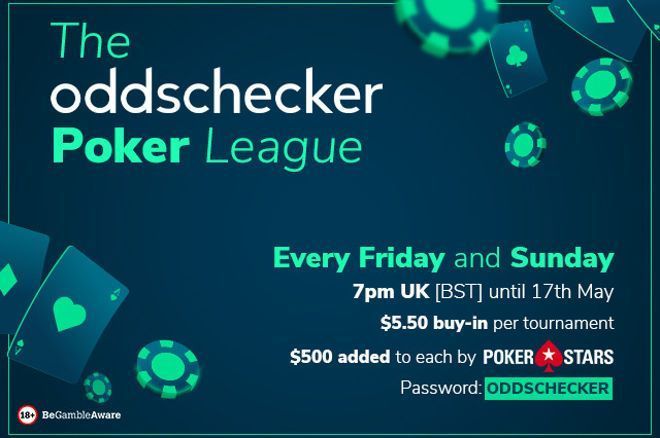 Win Sunday Million Tickets in the Oddschecker Poker League