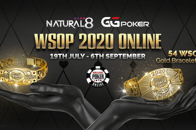 Enam Pemenang Gelang Online WSOP 2020 Menerima Sponsor Natural8