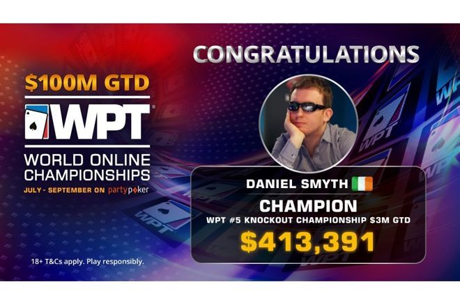 Satellite-Winner Daniel Smyth Wins WPT World Online Championships Knockout Championship ($428,391)