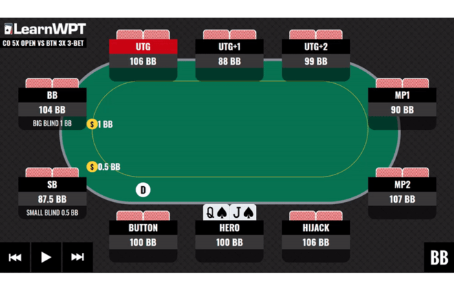 WPT GTO Trainer Hands of the Week: Battling in Late Position