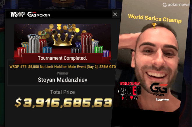 Stoyan Madanzhiev é o novo campeão do mundo de poker!