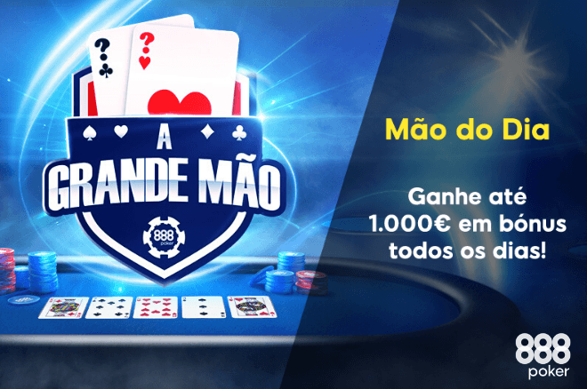 Promoção 'Mão do Dia' da 888poker