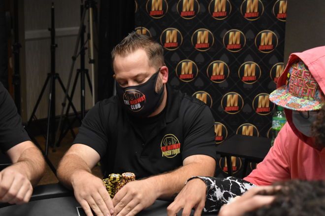 Dan Bekavac memulai Midway Poker Tour yang naas.