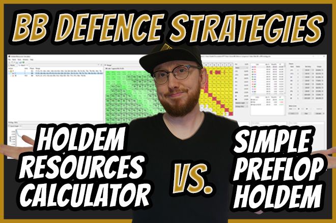 Big Blind Defense - Holdem Resources Calculator vs. Simple Preflop Holdem