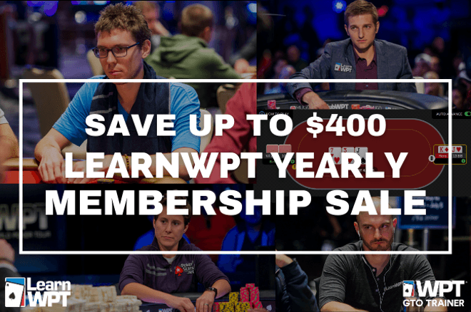 Learn WPT Yearly Membership Sale