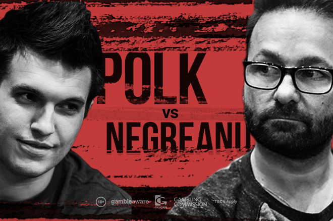 Doug Polk dan Daniel Negreanu terus bertarung dan telah memainkan hampir 20.000 tangan.
