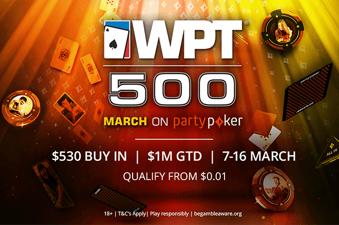 WPT500 at partypoker