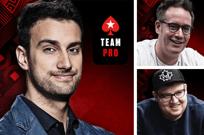 André Coimbra, Sam Grafton e Parker Talbot will all be joining PokerStars Team Pro