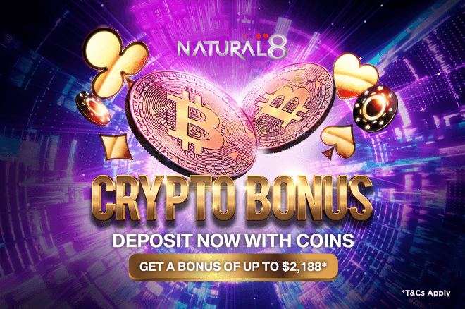 Natural8 Crypto Bonus