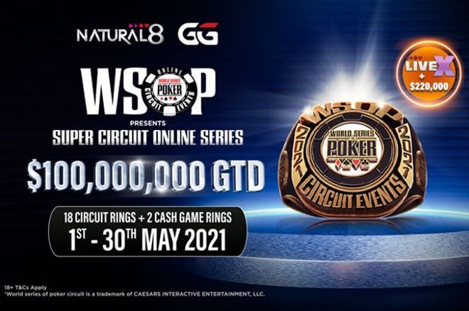 WSOP Super Circuit Online Series 2021: Natural8-Exclusive Promotions