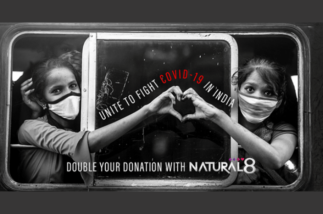 Natural8 Donates $40,000 to Support COVID-19 Response in India