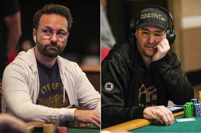 Daniel Negreanu and Phil Hellmuth