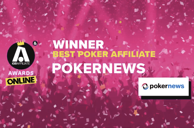 PokerNews Wins iGB Affiliate Award 2021 Best Poker Affiliate