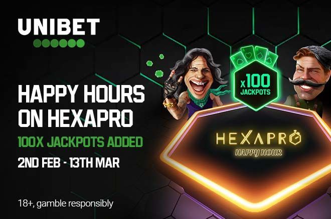 Unibet Poker HexaPro Jackpots