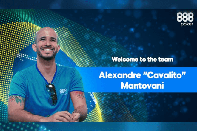 Alexandre Mantovani é anunciado como embaixador do 888poker