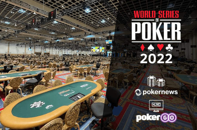 WSOP 2022: Acompanha a cobertura ao vivo na PokerNews e live stream no PokerGO