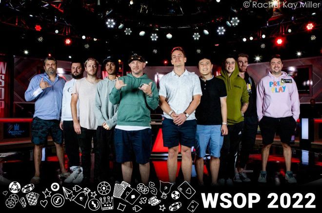 2022 WSOP Main Event Unofficial Final Table