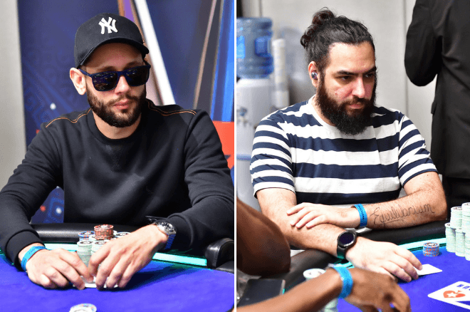 Paulo Brombim e Elias Neto no EPT Barcelona 2022