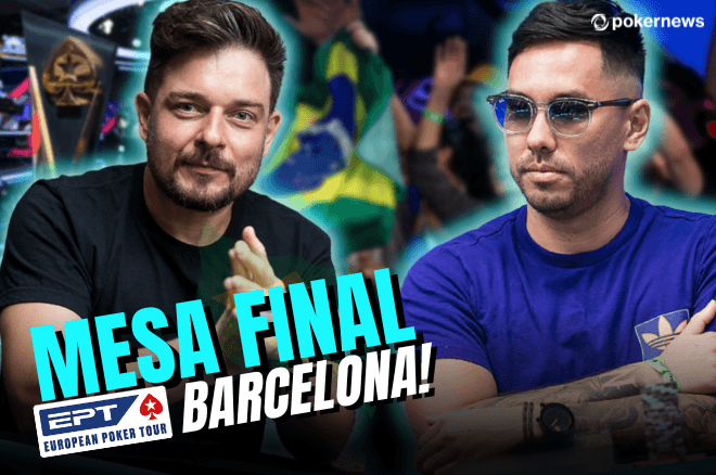 Fabiano Kovalski e Neville Mateus na FT do EPT Barcelona 2022