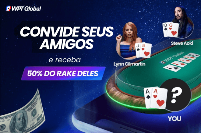 Nova plataforma de poker com dinheiro real WPT Global disponível em 50+  países