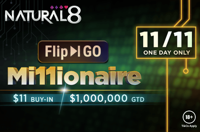 Natural8 Flip & GO Millionaire