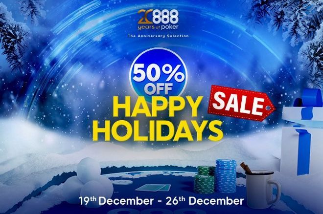 Happy Holidays Sale 888poker