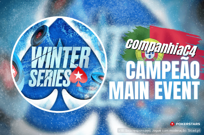 Português 'companhiaC4' vence Winter Series Main Event