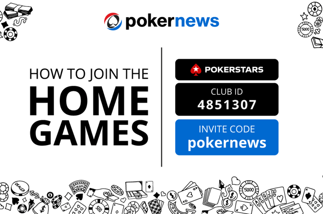 PokerNews Home Games at PokerStars