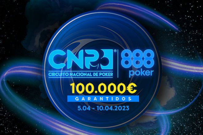 Nova edição CNP Online tem €100.000 GTD na 888poker até 10 de abril