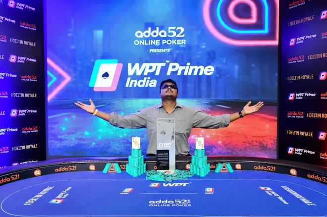 Prasit Chowdhury wins WPT Prime India