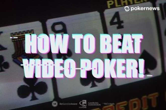 how to beat video poker machines