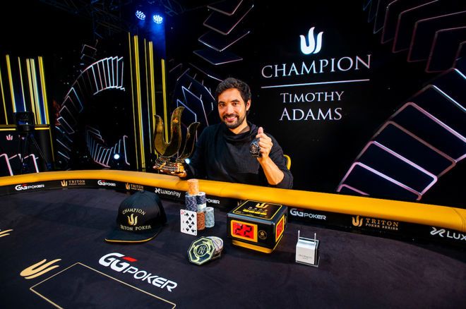 Timothy Adams vence Main Event da Triton Poker Series Londres 2023