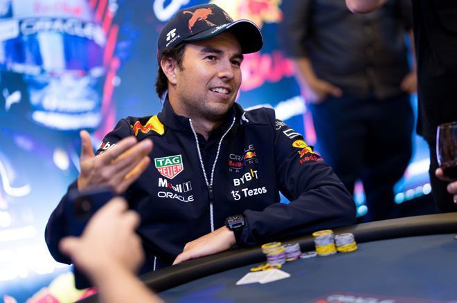 See Sergio Perez Race Red Bull F1 Car Through Casino And On Dirt In Las  Vegas