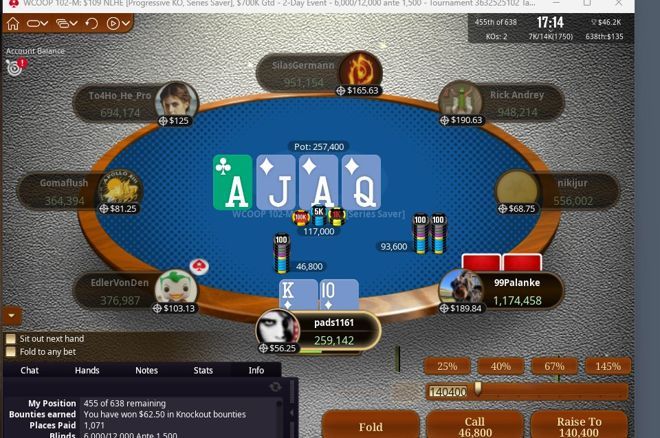 Royal Flush no Poker Online