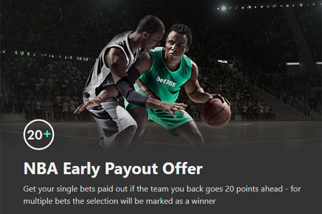 Bet365 NBA Early Payout offer
