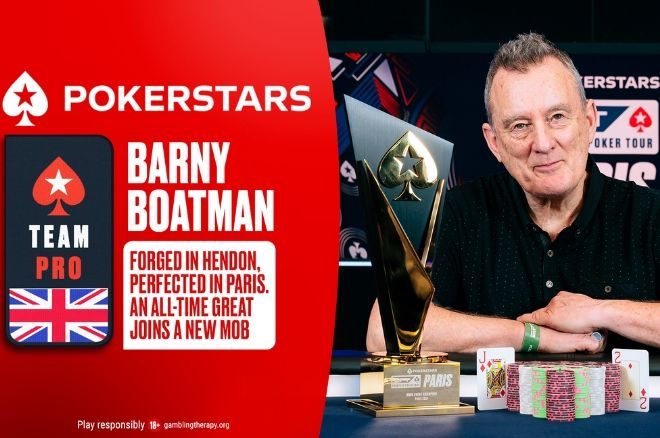 Barny Boatman PokerStars Team Pro