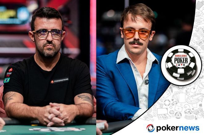 André Akkari e Yuri Martins na WSOP 2024